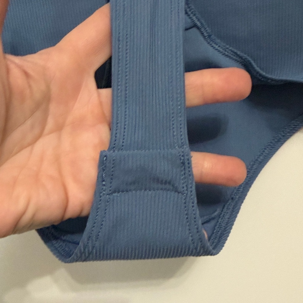 SPANX Blue Long Sleeve Bodysuit XS - NWT - Picture 7 of 8